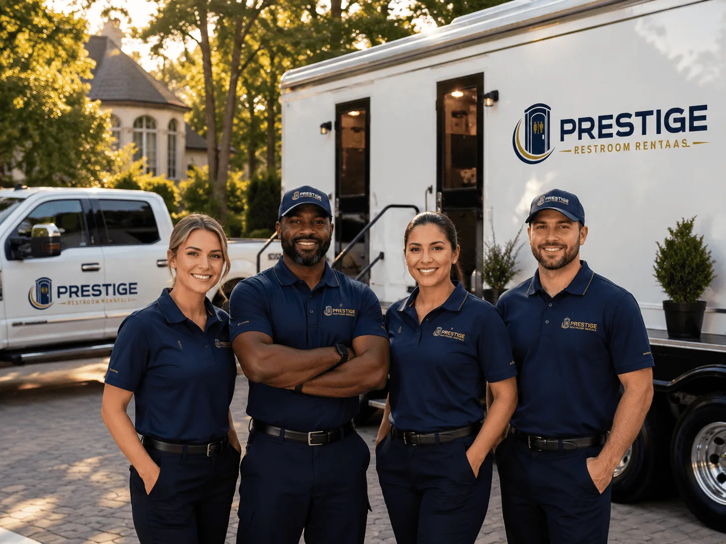Trusted Luxury Portable Restrooms company in Rolette, ND